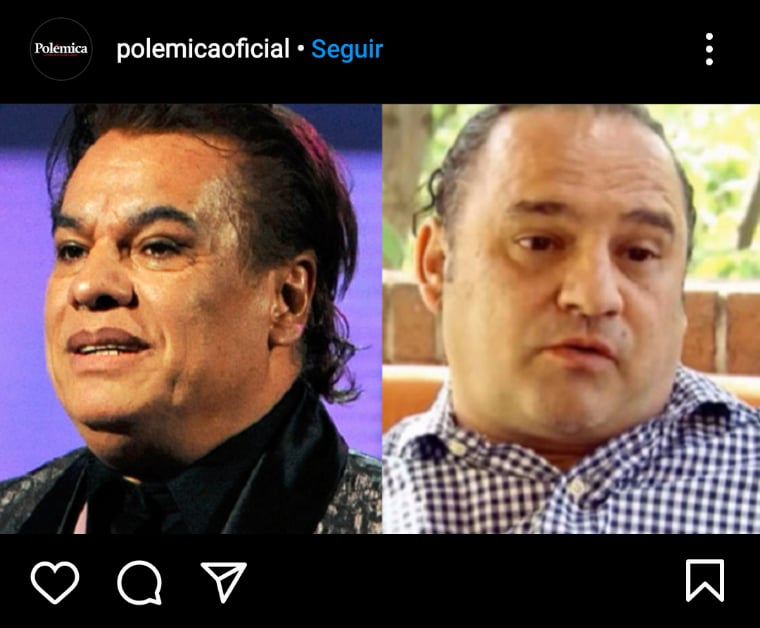 Hijo Juan Gabriel policía