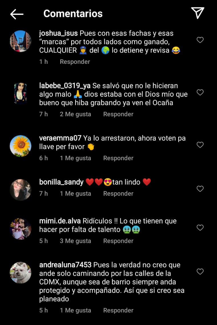 Todo quedó grabado e internautas reaccionaron