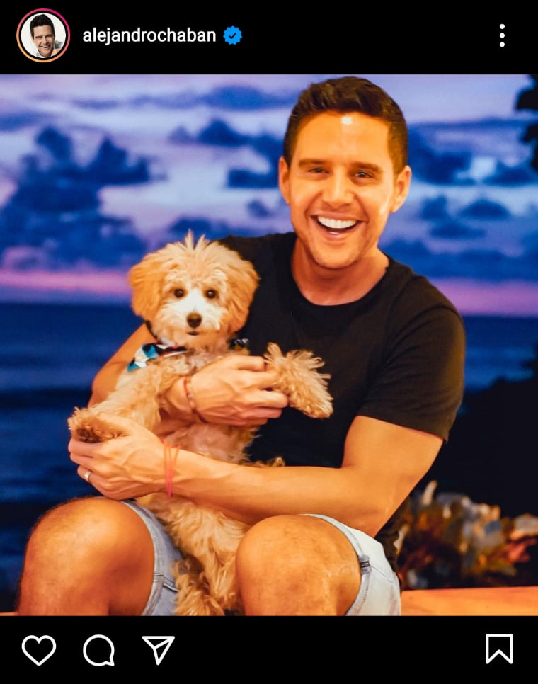 Alejandro Chaban presenta pareja