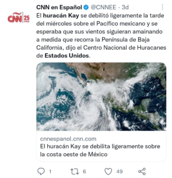 Clima severo para California