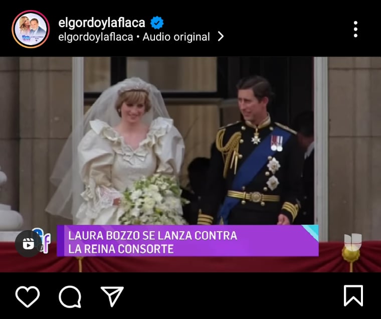 "Para mí nunca serán reyes para mí siempre serán los asesinos de Diana"