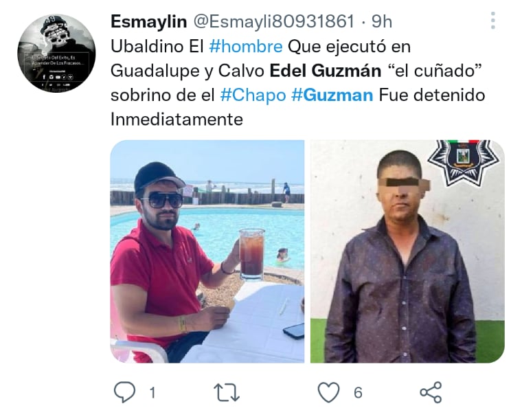 Muere sobrino del Chapo