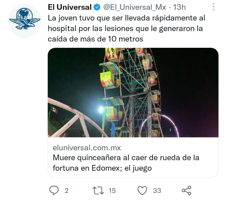 Mexican quinceañera fair dies