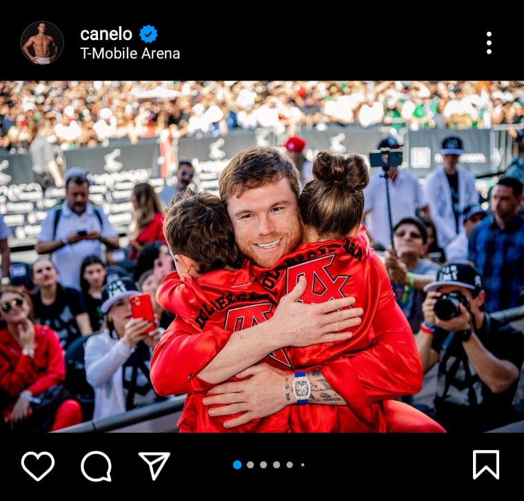 Quien mamá hijo Canelo