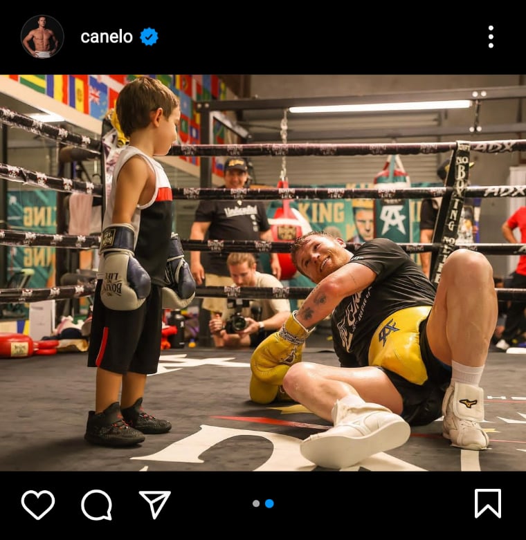 Quien mamá hijo Canelo