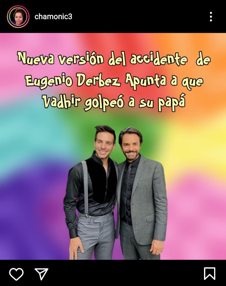 Vadhir golpeó Eugenio Derbez