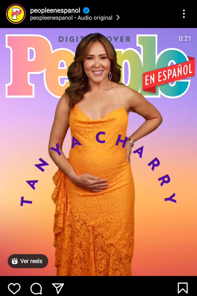 Tanya Charry confirms pregnancy.