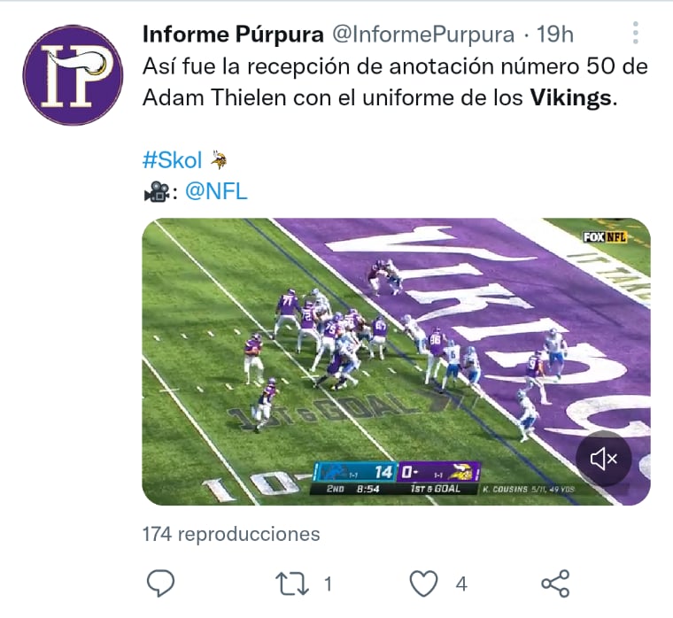 Cousins y Vikings NFL