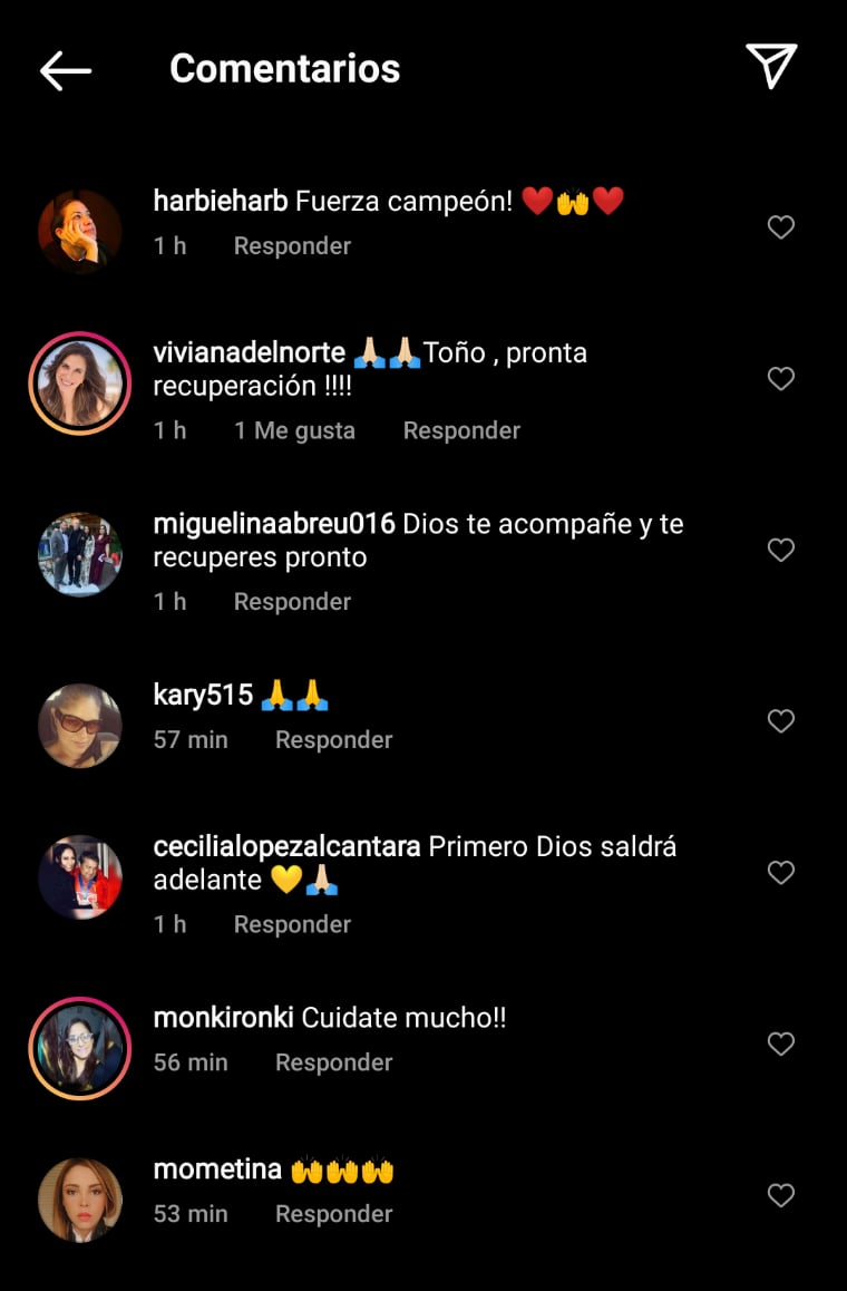 The messages of support for the Mexican actor were not long in coming.