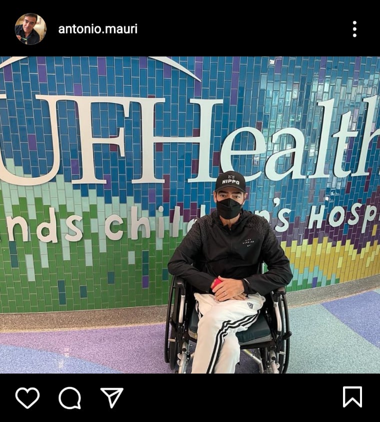 Toño Mauri Covid positive