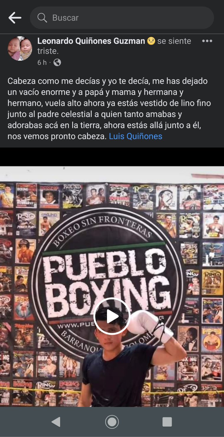 El púgil hispano recibió un duro golpe en la cabeza que le provocó un coágulo en el cerebro