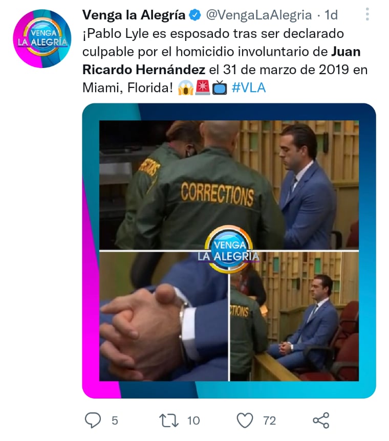 pidió al actor que no lo agrediera