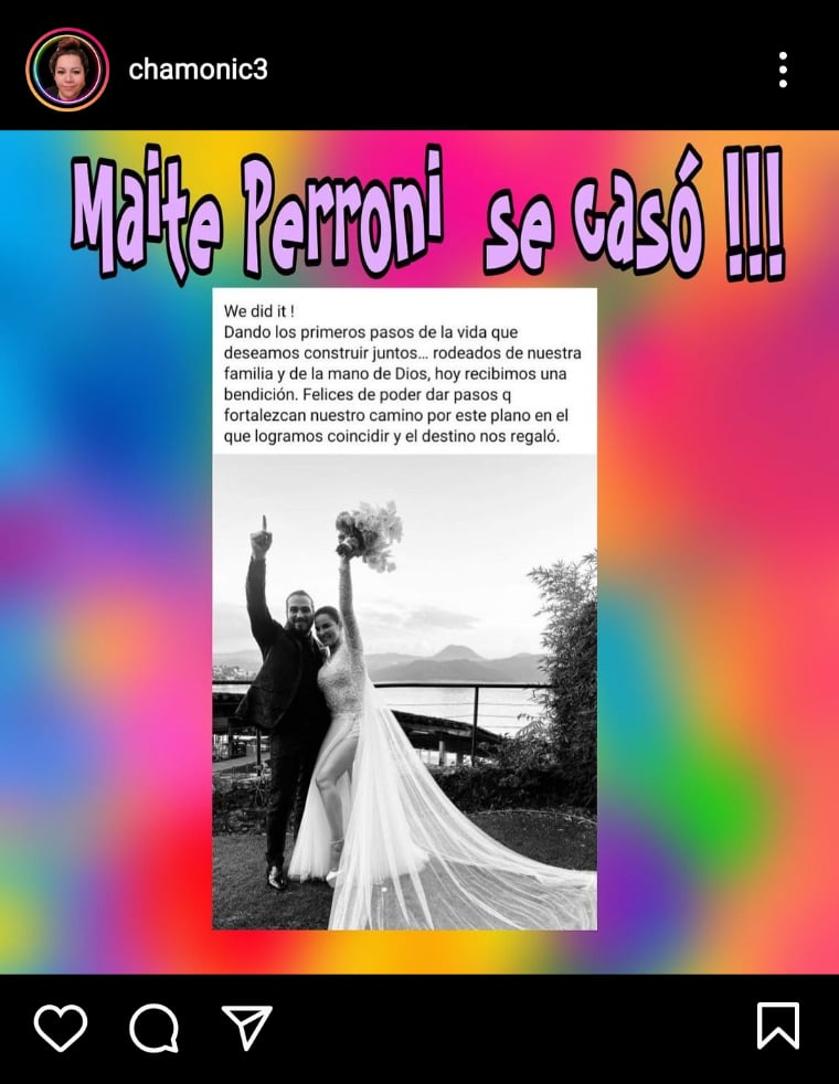 Boda Maite Perroni.