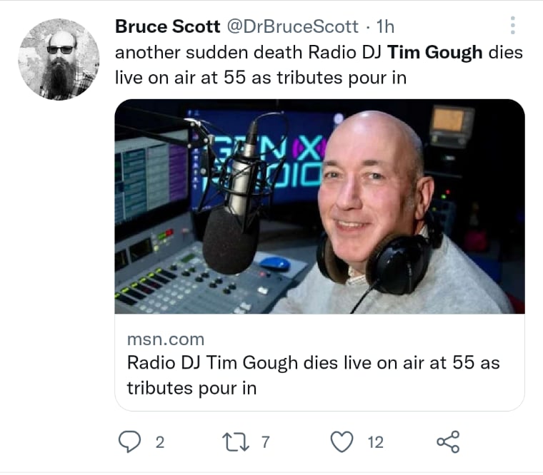 Las condolencias se hacen presentes tras la muerte del locutor de radio