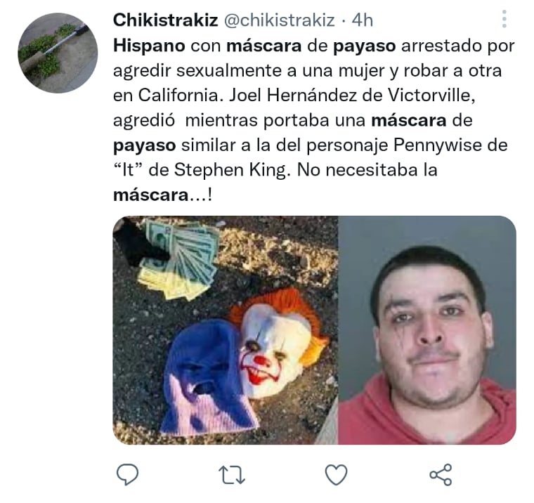 fue llevado al Centro de Detención High Desert