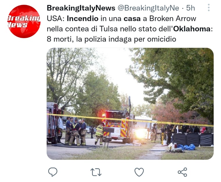 Incendio casa Oklahoma muertos