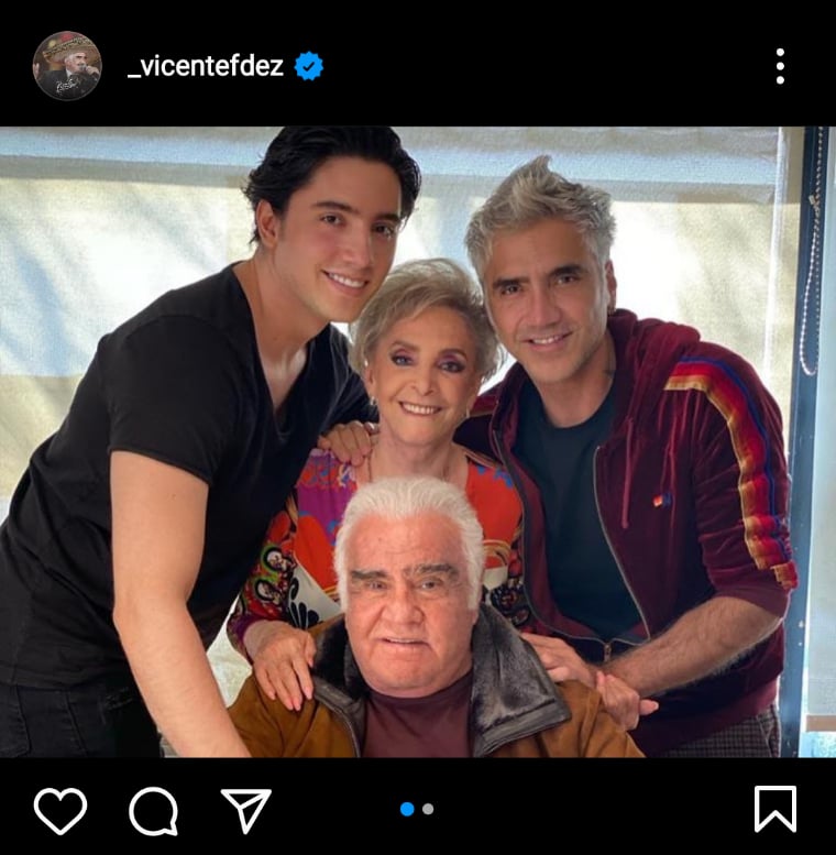 made it clear that his family is more than united