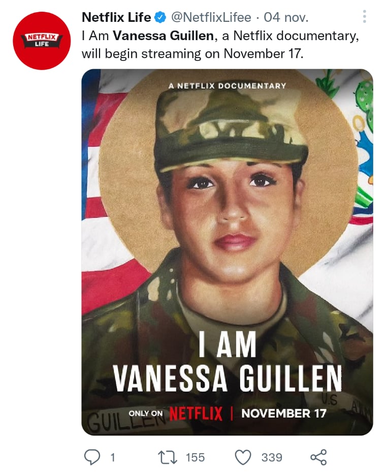 Netflix saca documental que habla sobre el caso de la soldado asesinada