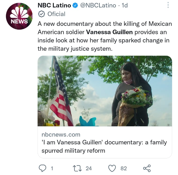Hermana Vanessa Guillén asesino