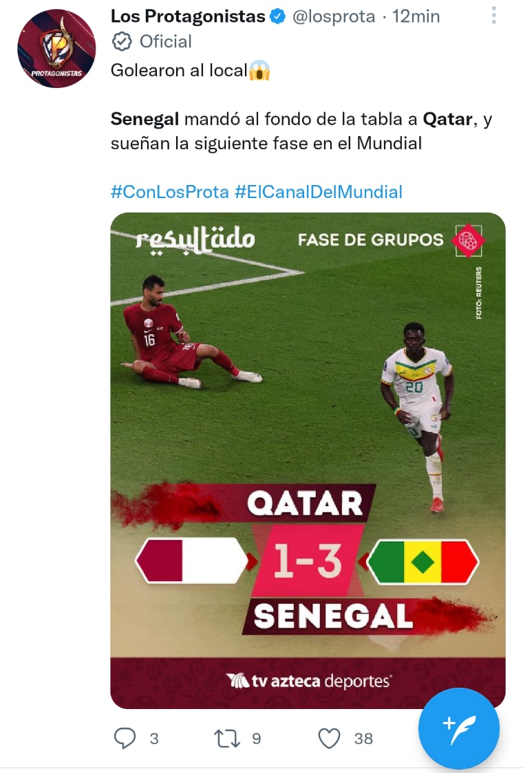Qatar vs Senegal