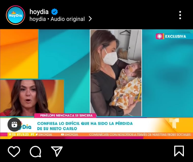 Penélope Menchaca rompe llanto