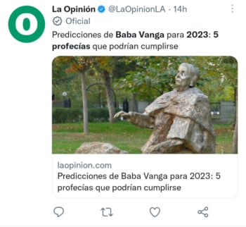 Profecías Baba Vanga 2023