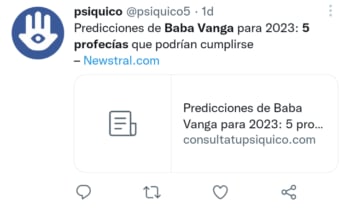 Las increíbles visiones de la vidente ciega