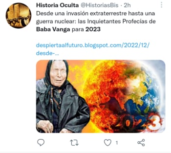 Profecías Baba Vanga 2023