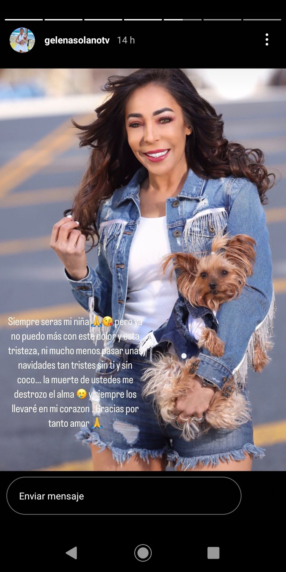 Gelena Solano toma decisión