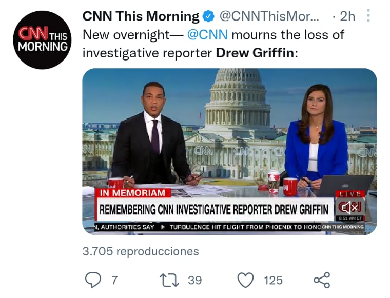 Journalist Drew Griffin dies