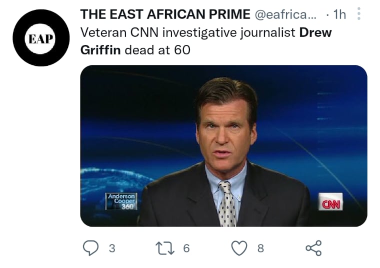 Drew Griffin is fondly remembered
