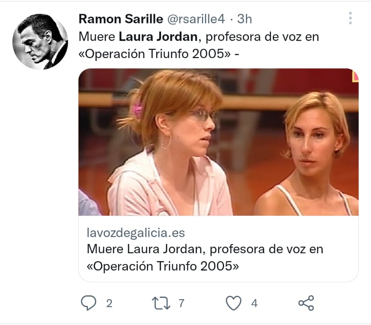 Professor Laura Jordán dies