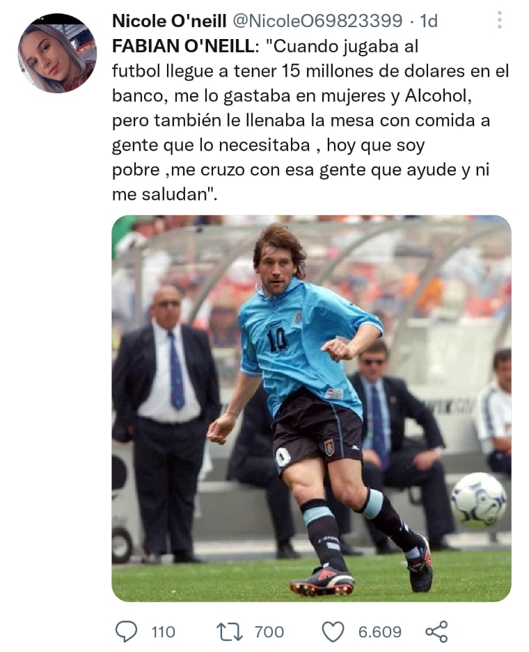 El exjugador de la Juventus falleció por sangrado digestivo y su hija confirmó la dura pérdida