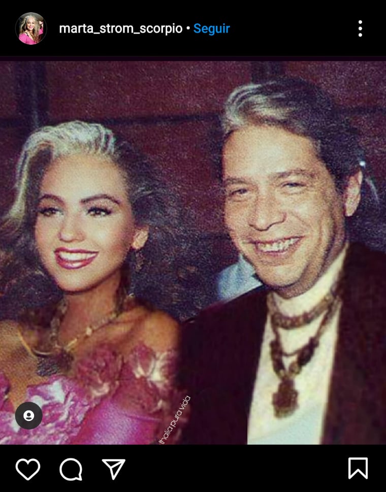 Novio Thalía que murió