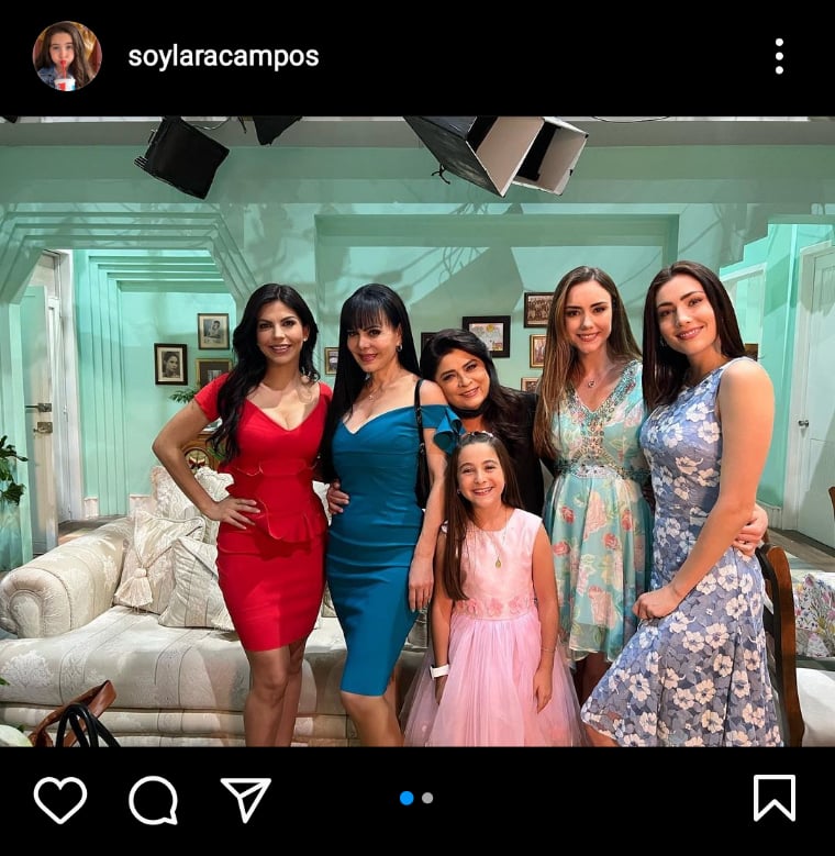 Lara Campos ha recibido buenos consejos por parte de su hermana Gloria Aura