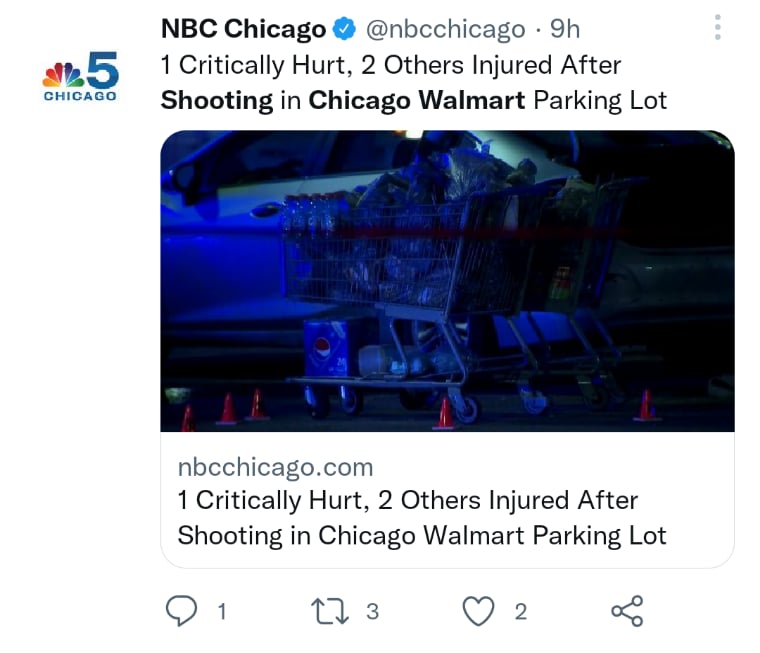 Tiroteo en Walmart Chicago
