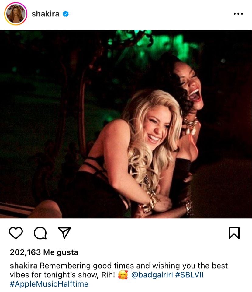 Shakira rompe el silencio sobre el Super Bowl LVII