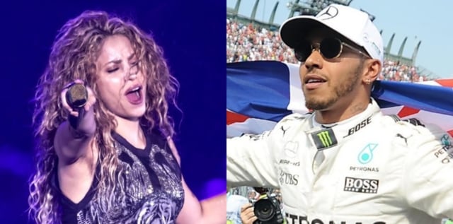 Fans say these photos show that Shakira misses Lewis Hamilton