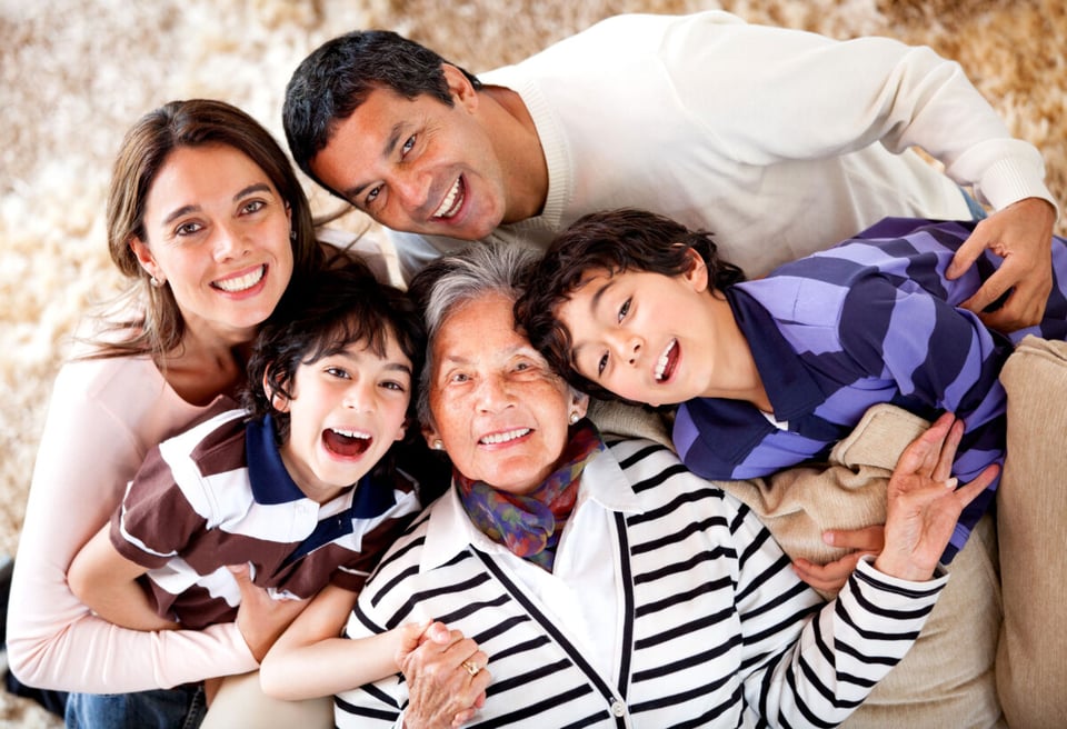 Multigenerational family, Hispanics, Latinos, MundoNow, Joy