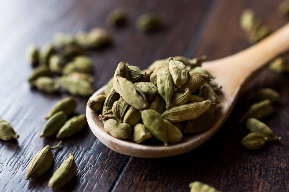 The spice cardamom