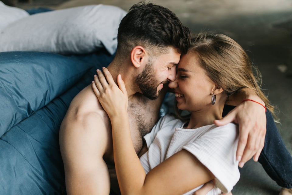 PArtners having a sex life