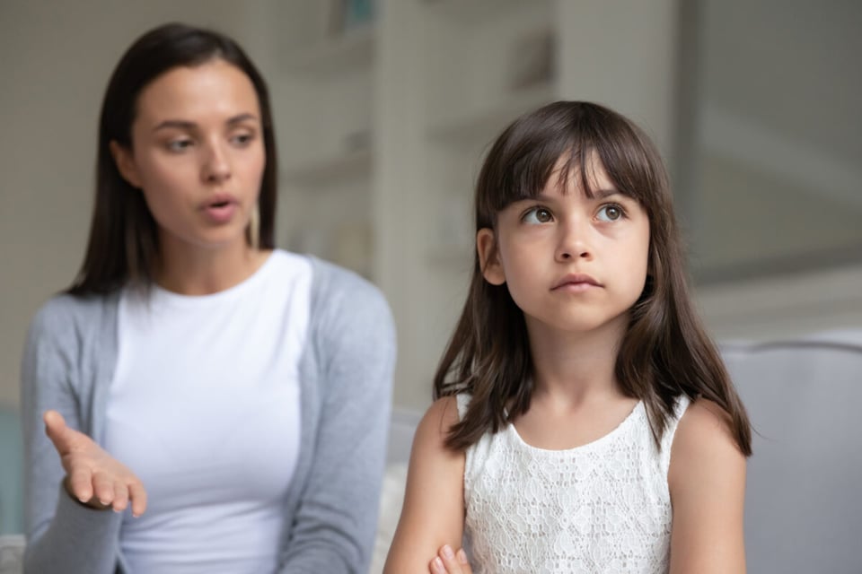 Mother scolding, Annoying girl, Education, Children, Podcast
