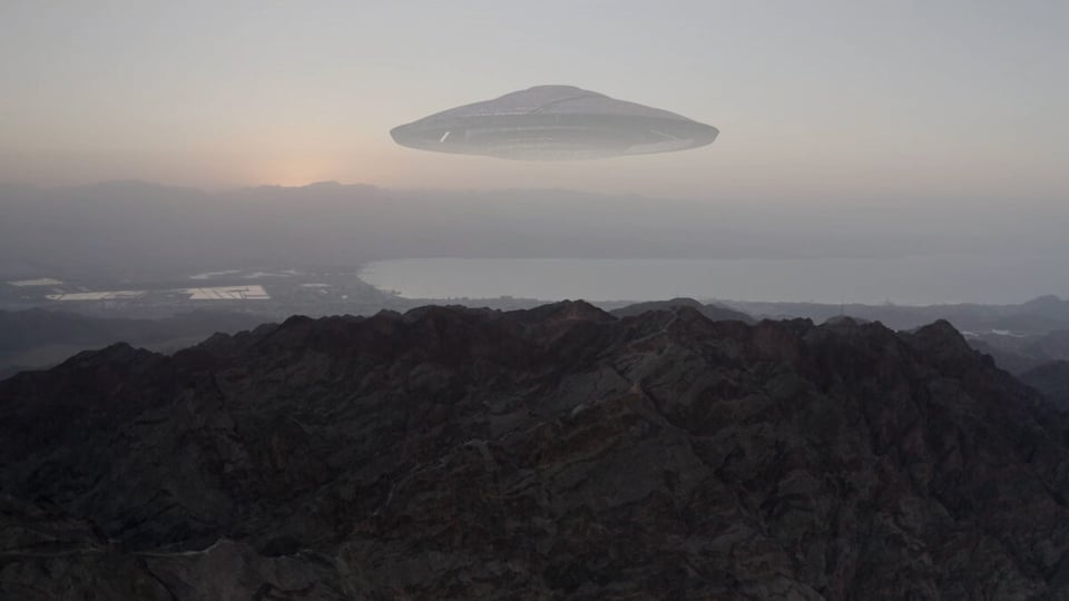 Dawn, UFO, Mountain Range, Podcast, UFO Footprint