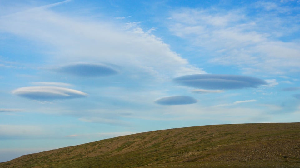 UFOs, Clouds, Field, MundoNow, Podcast