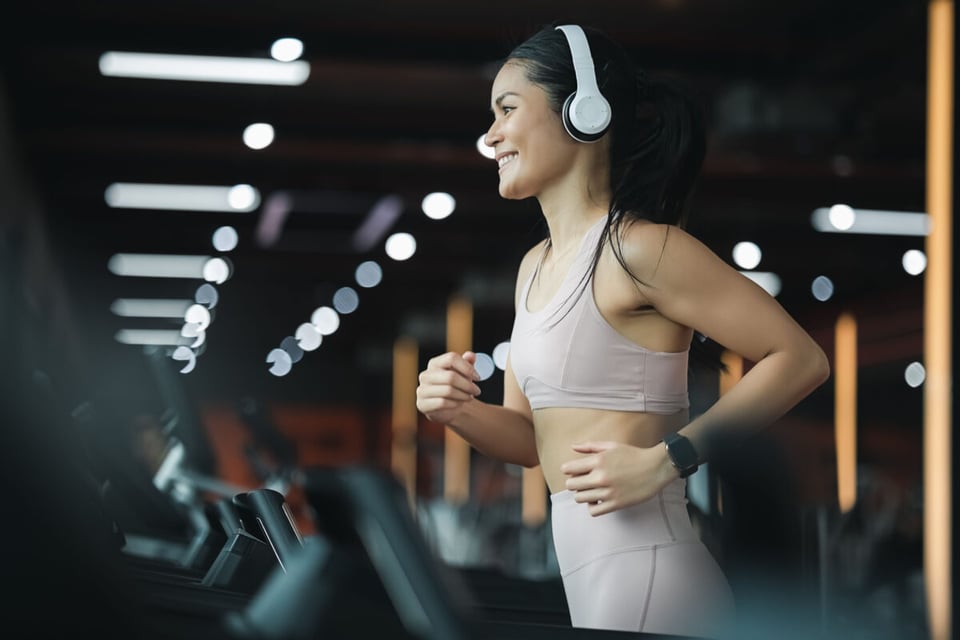 Woman exercising, Exercise, Calories, Time, Eating