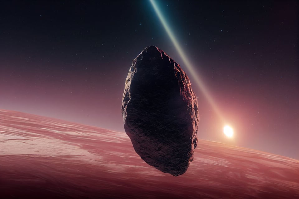'Oumuamua, Asteroid, Mars, MundoNow, Huella OVNI