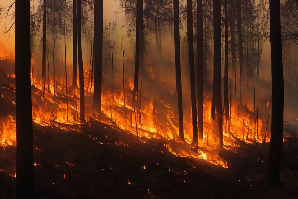 Flames, Forest, Fire, MundoNow, Podcast