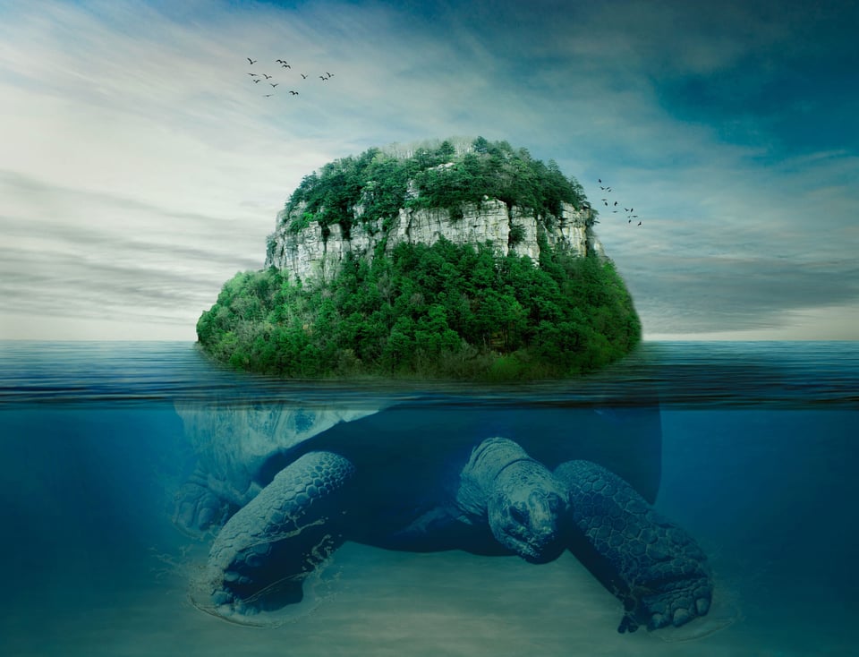 The Floating Island: The Eye of the Delta, the self-moving island