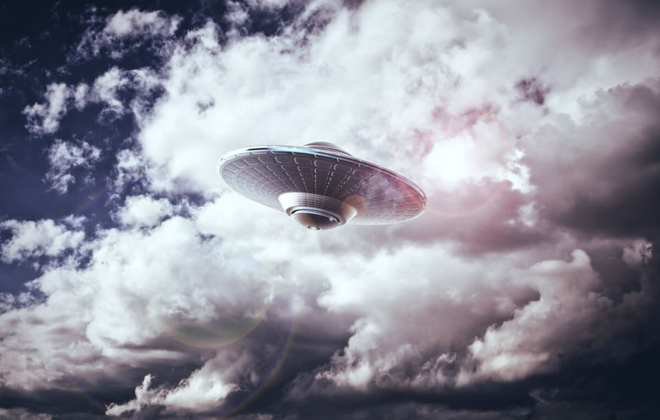Flying saucer, Clouds, Sky, MundoNow, Podcast