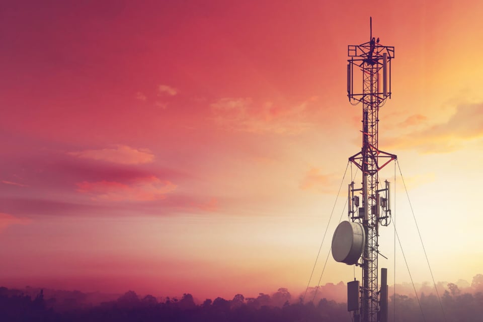 Sunset, Antenna, Television, Telecommunications, Podcast